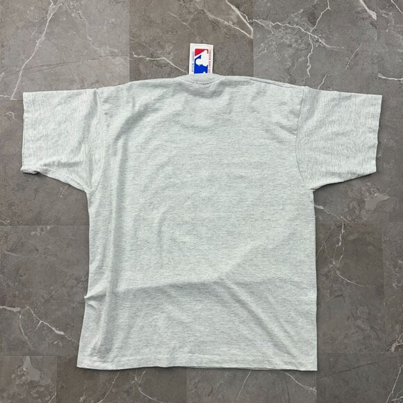 90s Vintage Pittsburgh Pirates Graphic Tee Mens XL Dead Stock 1991 NL Champions - Picture 4 of 11